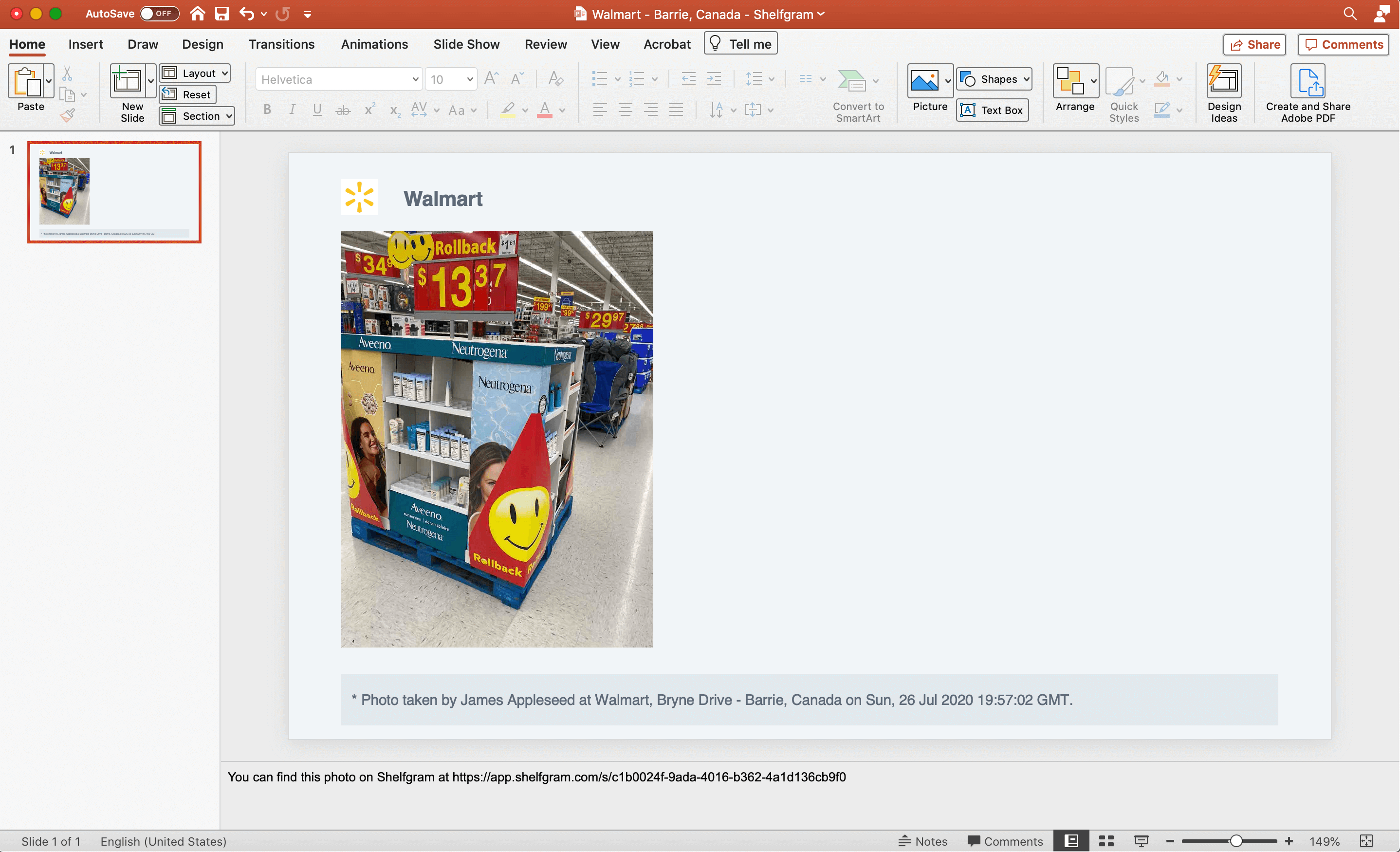 PowerPoint Export